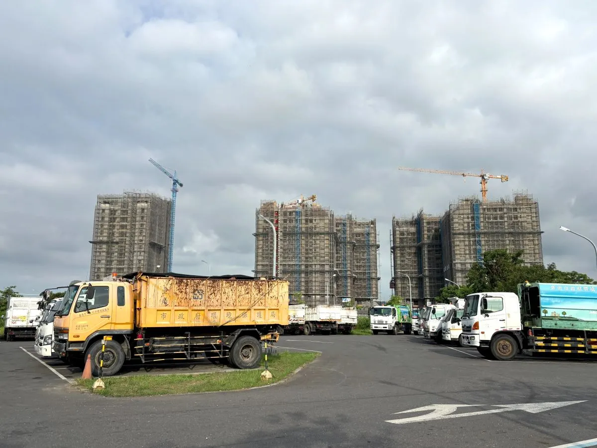 永康清潔隊資源回收場與周邊道路(2025)